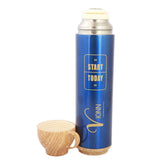 Water Bottle With Cup 500 ML - Royal Blue, Home & Lifestyle, Glassware & Drinkware, Chase Value, Chase Value