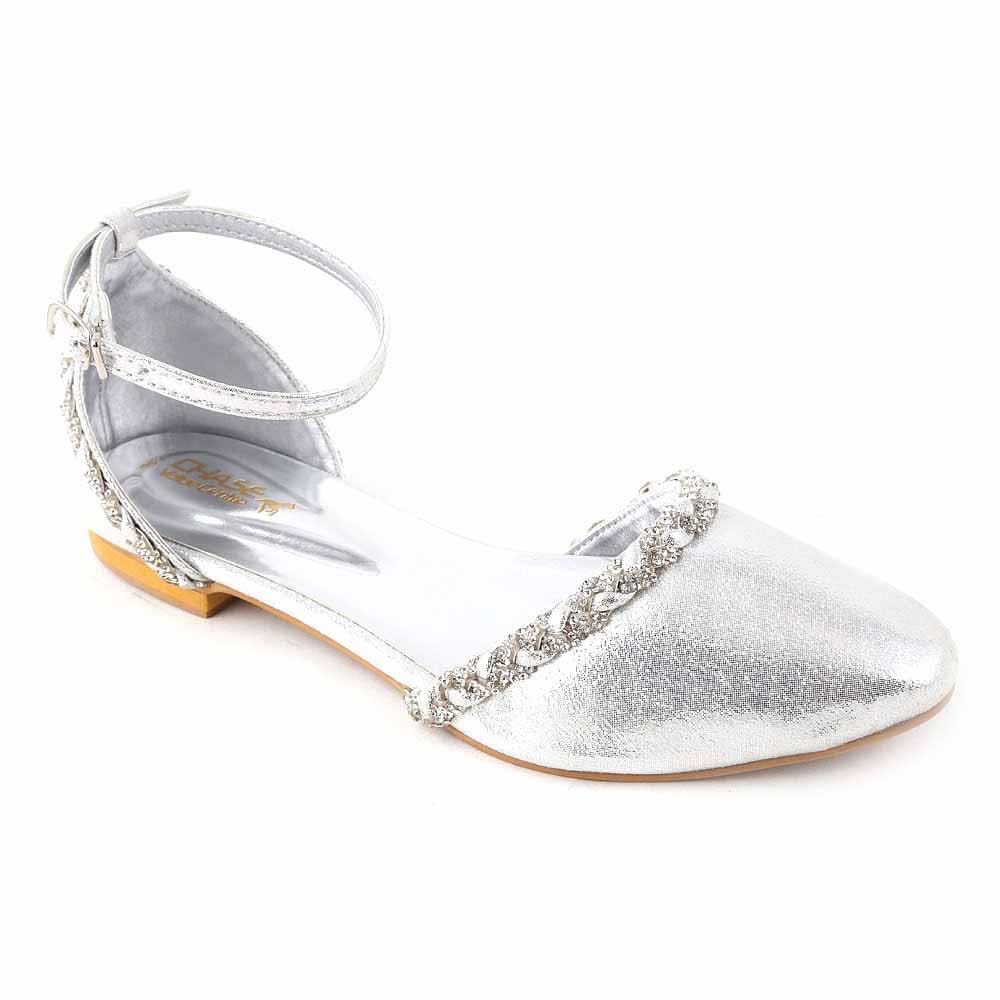 Women's Fancy Pumps (E11) - Silver, Women, Pumps, Chase Value, Chase Value