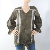 Women's Western Tops - Olive Green, Women, T-Shirts And Tops, Chase Value, Chase Value