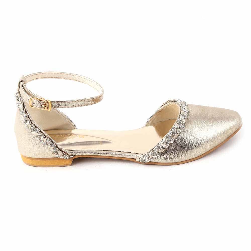 Women's Fancy Pumps (E11) - Golden, Women, Pumps, Chase Value, Chase Value