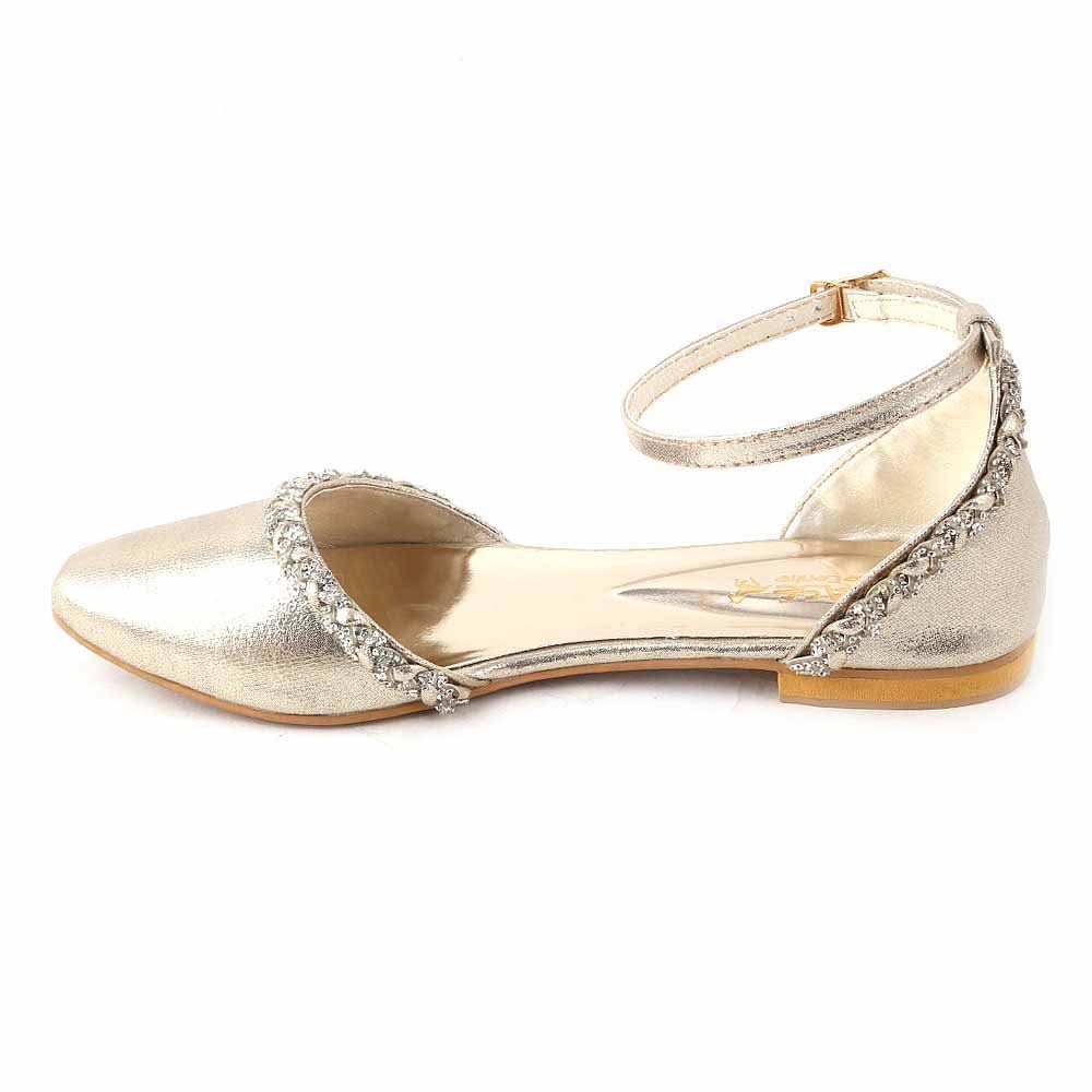 Women's Fancy Pumps (E11) - Golden, Women, Pumps, Chase Value, Chase Value
