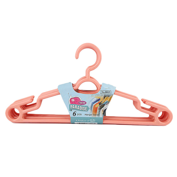 Cloth Hanger 6 Pcs - Pink, Home & Lifestyle, Accessories, Chase Value, Chase Value