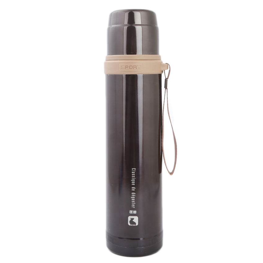 Flask Long Shine 1 LTR - Black, Home & Lifestyle, Glassware & Drinkware, Chase Value, Chase Value