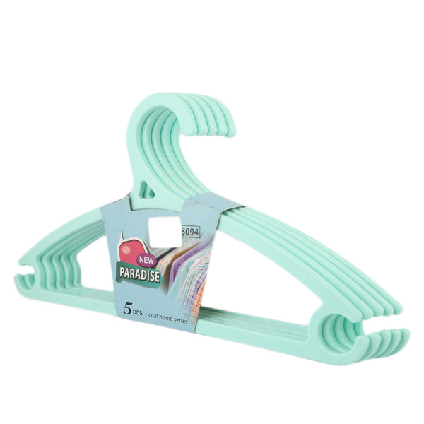 Cloth Hanger 5 Pcs - Cyan, Home & Lifestyle, Accessories, Chase Value, Chase Value