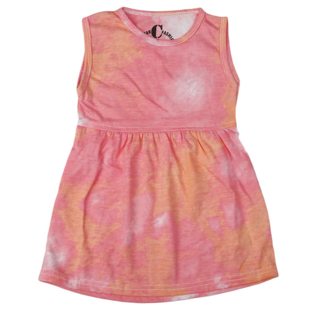 Girls Printed Frock - B61, Kids, Girls Frocks, Chase Value, Chase Value