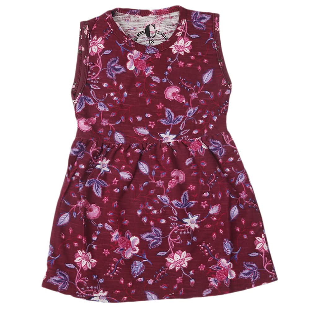 Girls Printed Frock - B86, Kids, Girls Frocks, Chase Value, Chase Value
