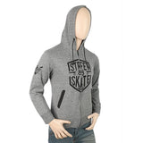 Mens Fleece Zip Jacket - Dark Grey, Men, Jackets and Hoodies, Chase Value, Chase Value