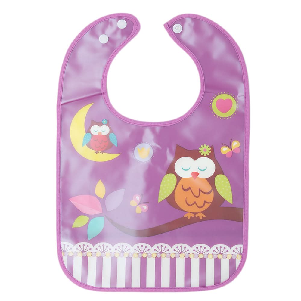 Baby Palstic Bib Plain BIB-0041 - Purple, Kids, Bibs, Chase Value, Chase Value