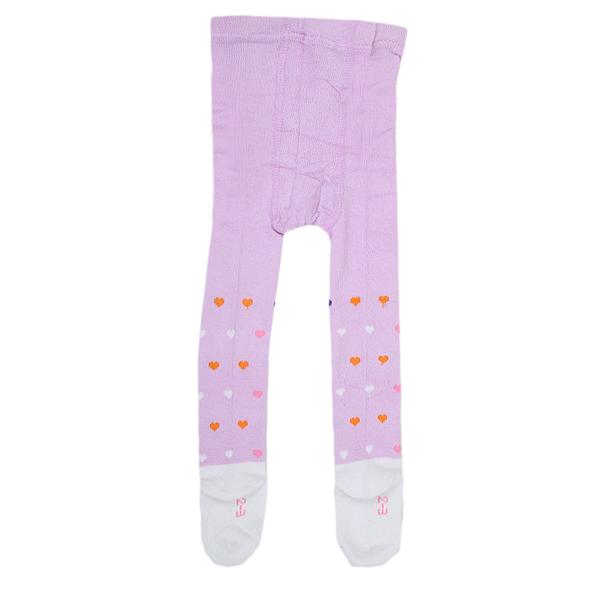 Newborn Girls Printed Leggings - Light Purple, Kids, NB Boys Shorts And Pants, Kids, NB Girls Shorts Skirts And Pants, Chase Value, Chase Value