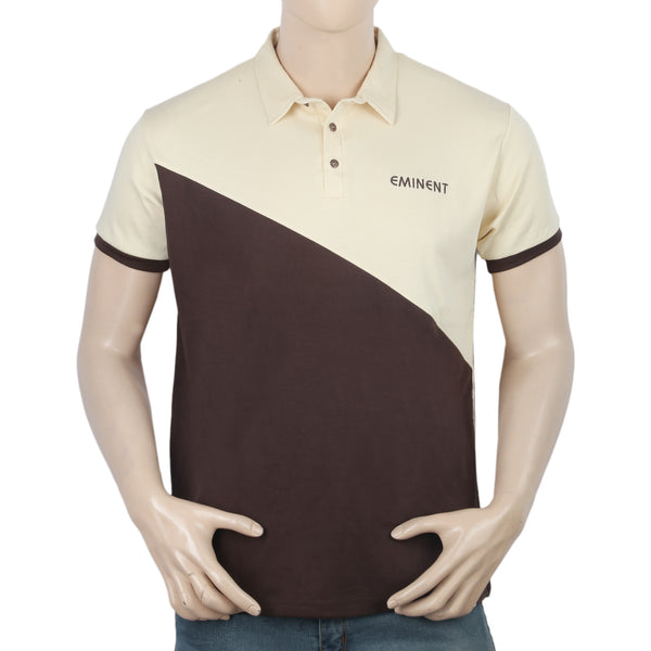 Men's Eminent Half Sleeves Polo T-Shirt - Fawn, Men, T-Shirts And Polos, Eminent, Chase Value