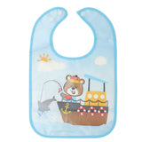 Baby Palstic Bib Plain BIB-0041 - Blue, Kids, Bibs, Chase Value, Chase Value