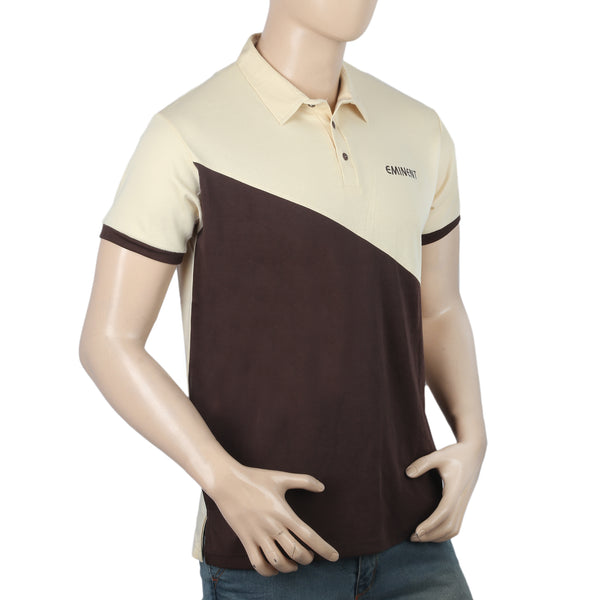 Men's Eminent Half Sleeves Polo T-Shirt - Fawn, Men, T-Shirts And Polos, Eminent, Chase Value