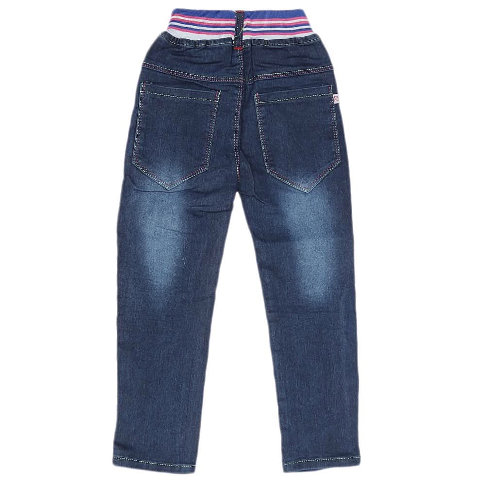 Girls Denim Pant - Blue, Kids, Pants And Capri, Chase Value, Chase Value