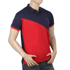 Men's Eminent Half Sleeves Polo T-Shirt - Navy Blue, Men, T-Shirts And Polos, Eminent, Chase Value