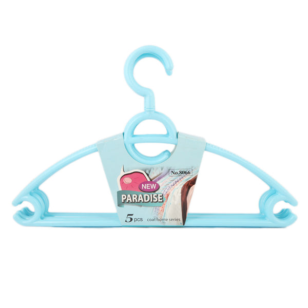 Cloth Hanger 5 Pcs - Blue, Home & Lifestyle, Accessories, Chase Value, Chase Value