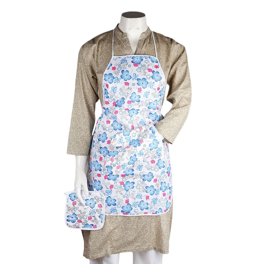 Kitchen Apron Set 3 Pcs - Blue, Home & Lifestyle, Kitchen Tools And Accessories, Chase Value, Chase Value