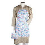 Kitchen Apron Set 3 Pcs - Blue, Home & Lifestyle, Kitchen Tools And Accessories, Chase Value, Chase Value