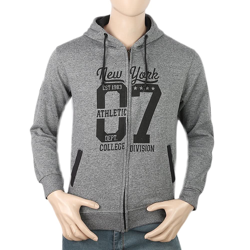 Mens Fleece Zip Jacket - Dark Grey, Men, Jackets and Hoodies, Chase Value, Chase Value