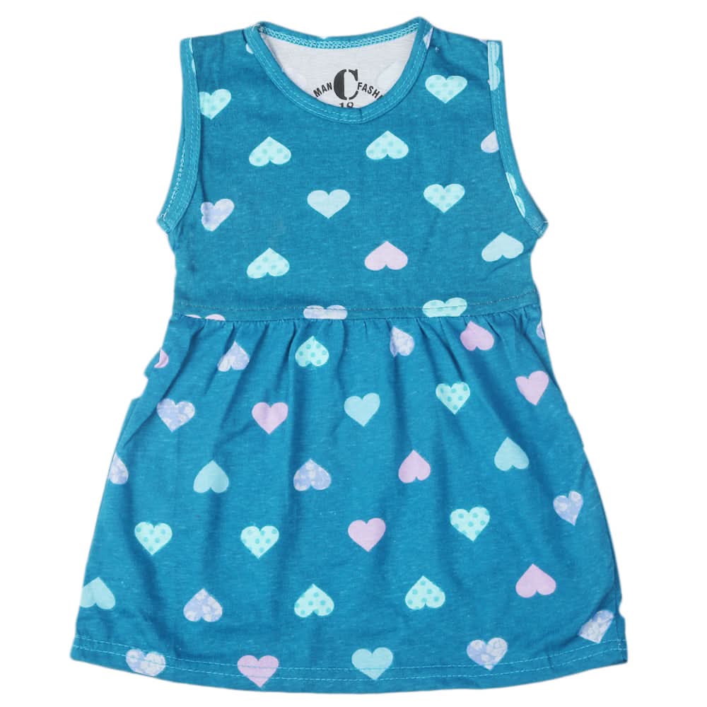 Girls Printed Frock - B63, Kids, Girls Frocks, Chase Value, Chase Value