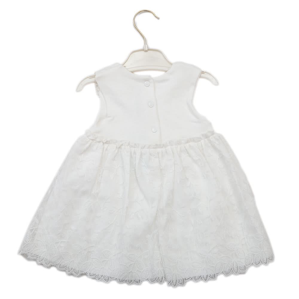 Newborn Girls Frock - Off White, Kids, NB Girls Frocks, Chase Value, Chase Value