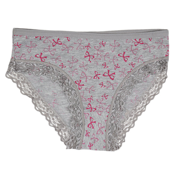 Women's Fancy Panty - Grey, Women, Panties, Chase Value, Chase Value