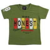 Boys Half Sleeves T-Shirt - Green, Boys T-Shirts, Chase Value, Chase Value