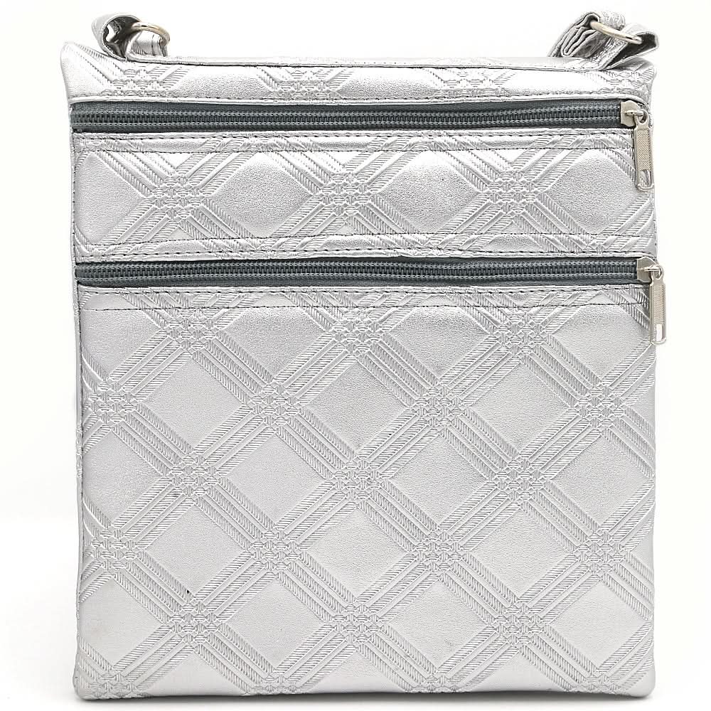 Women's Shoulder Bag 2326 - Silver, Women, Bags, Chase Value, Chase Value