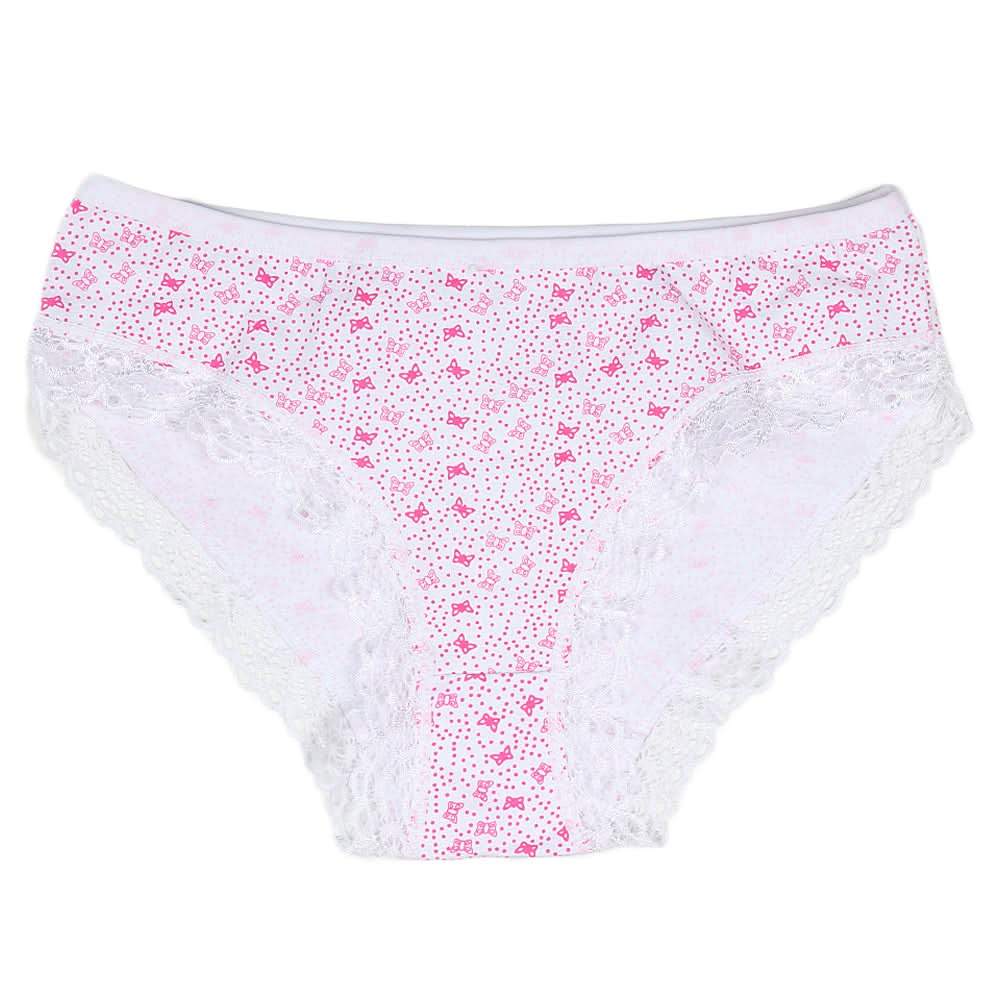 Women's Fancy Panty - White, Women, Panties, Chase Value, Chase Value
