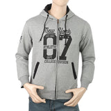 Men's Fleece Zip Jacket - Grey, Men, Jackets and Hoodies, Chase Value, Chase Value