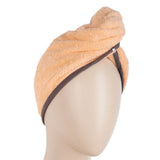 Women's Bath Towel Cap 23x9cm - Orange, Home & Lifestyle, Bath Towels, Chase Value, Chase Value