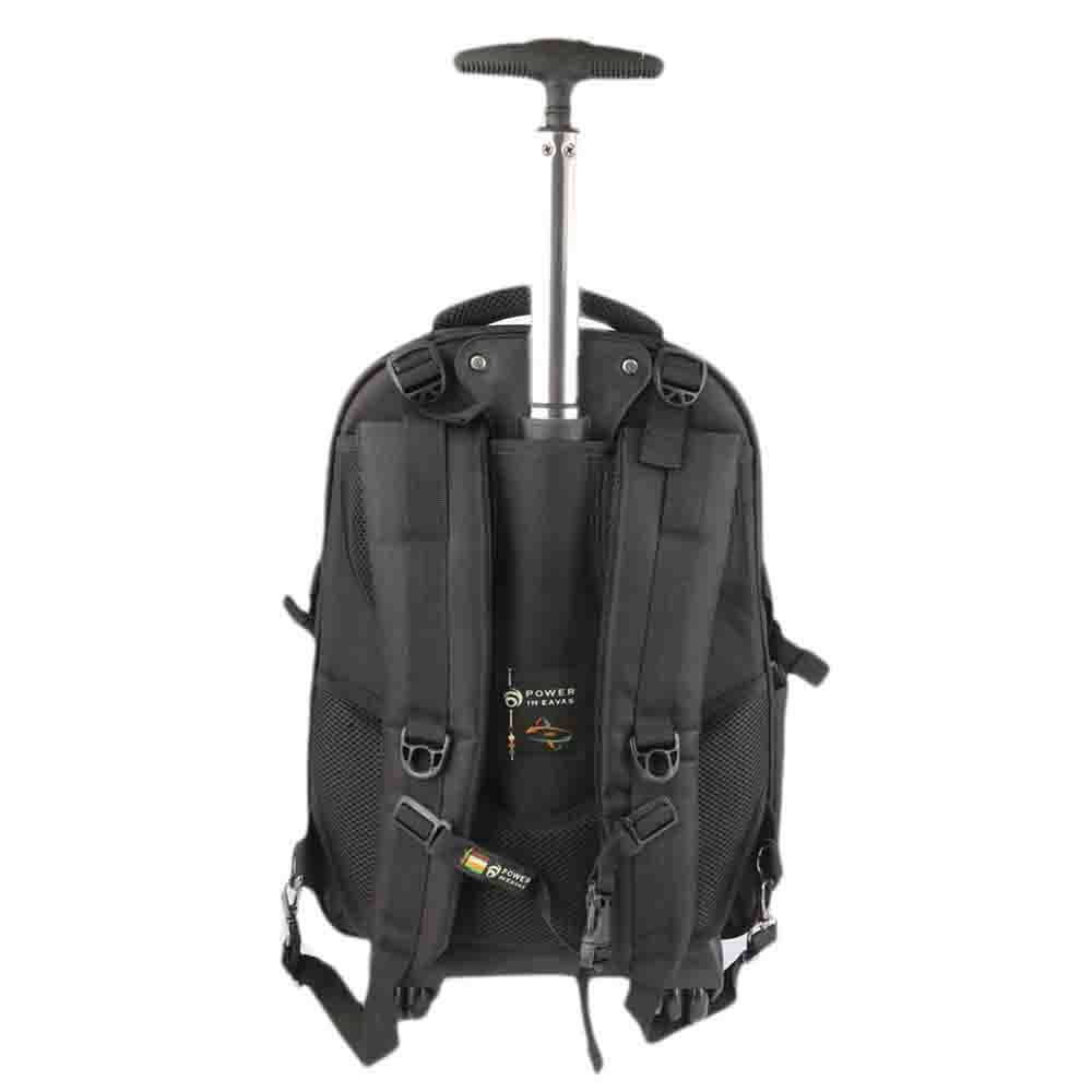 Power In Eavas Trolley Laptop Backpack 2158-18 (SH25) - Black, Kids, School And Laptop Bags, Chase Value, Chase Value