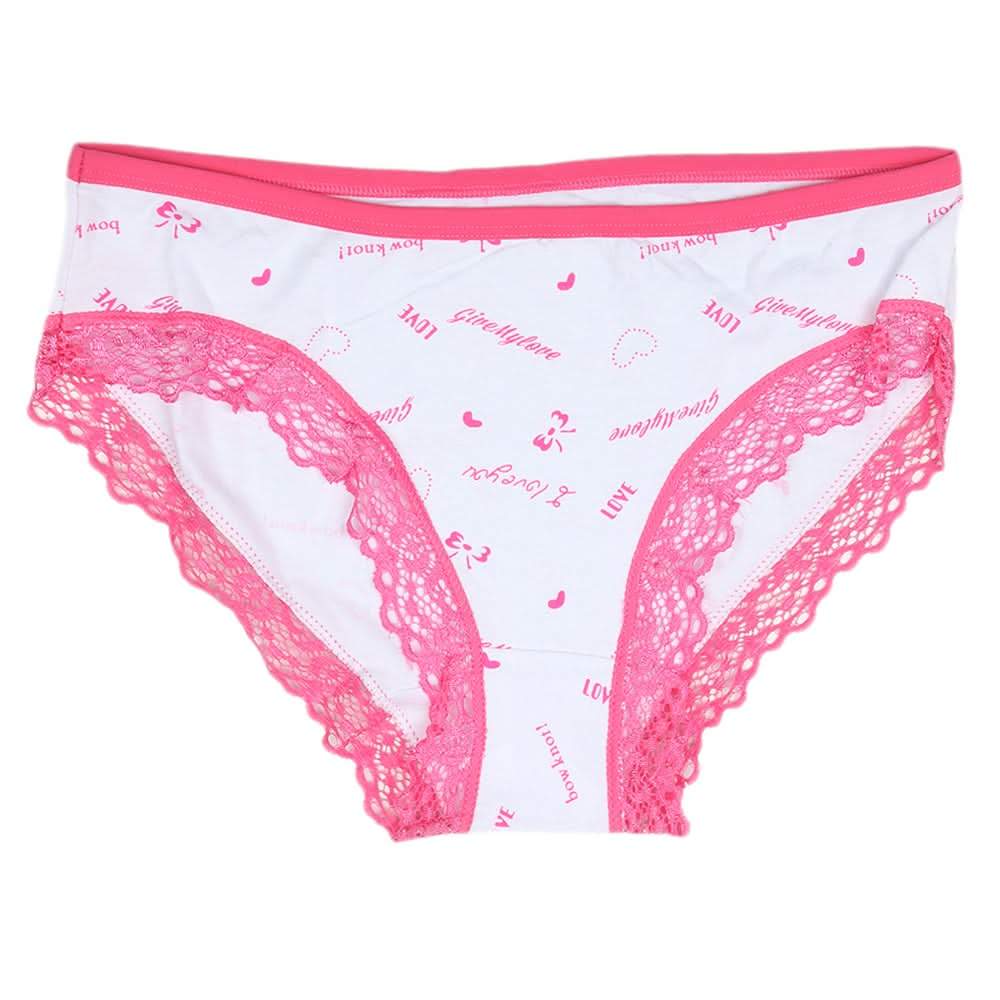 Women's Fancy Panty - White, Women, Panties, Chase Value, Chase Value