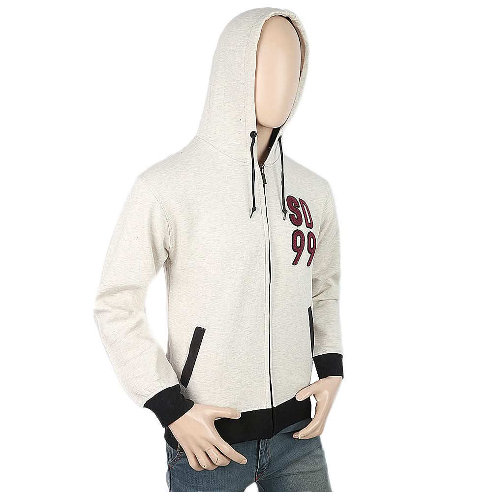 Men's Fleece Zip Jacket - Light Grey, Men, Jackets and Hoodies, Chase Value, Chase Value