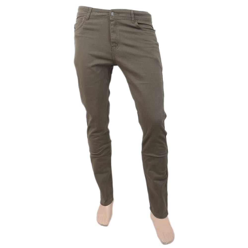 Men’s Cotton Drill Pant - Dark Green, Men, Casual Pants And Jeans, Chase Value, Chase Value