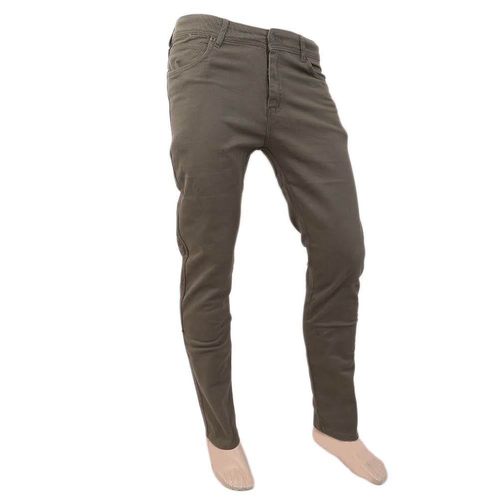 Men’s Cotton Drill Pant - Dark Green, Men, Casual Pants And Jeans, Chase Value, Chase Value