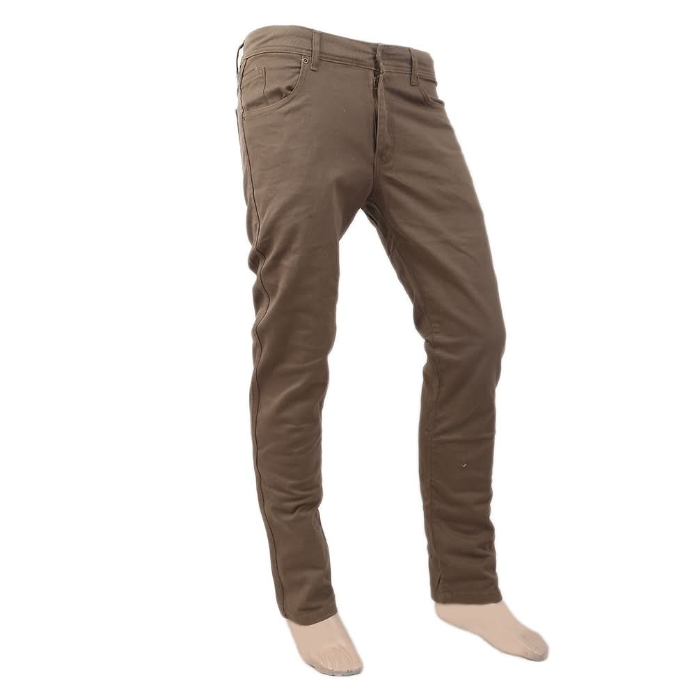 Men’s Cotton Drill Pant - Brown, Men, Casual Pants And Jeans, Chase Value, Chase Value