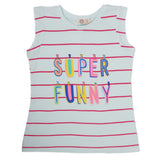 Girls Half Sleeves Top - Cyan, Kids, Tops, Chase Value, Chase Value