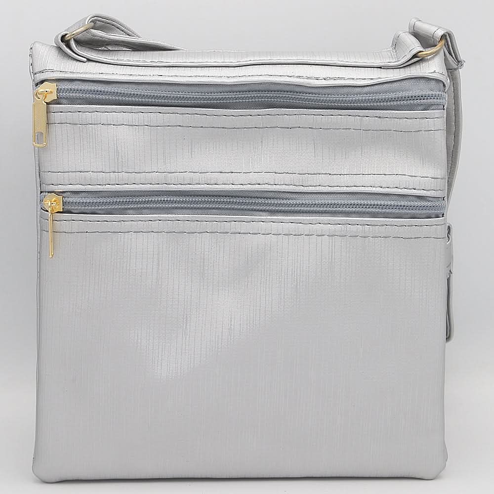 Women's Shoulder Bag 8665 - Silver, Women, Bags, Chase Value, Chase Value