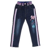 Girls Denim Pant - Dark Blue, Kids, Pants And Capri, Chase Value, Chase Value