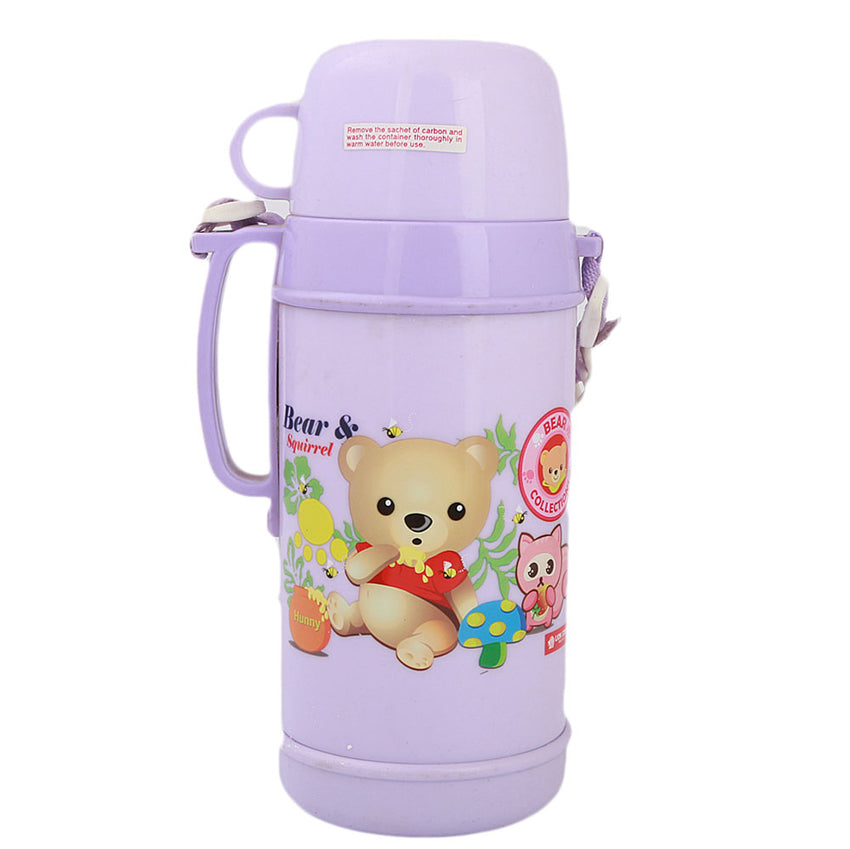 Plastic Water Bottle For Kids 550ml - Purple, Kids, Tiffin Boxes And Bottles, Chase Value, Chase Value