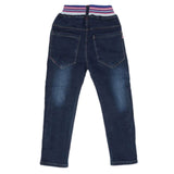 Girls Denim Pant - Dark Blue, Kids, Pants And Capri, Chase Value, Chase Value