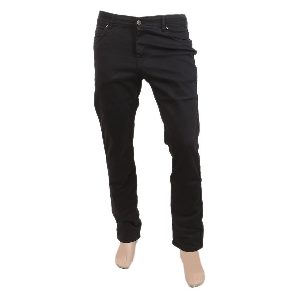 Men’s Cotton Drill Pant - Black, Men, Casual Pants And Jeans, Chase Value, Chase Value