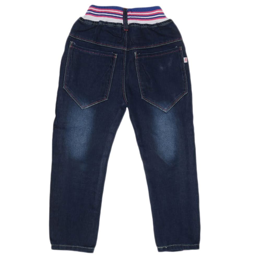 Girls Denim Pant - -Blue, Kids, Pants And Capri, Chase Value, Chase Value