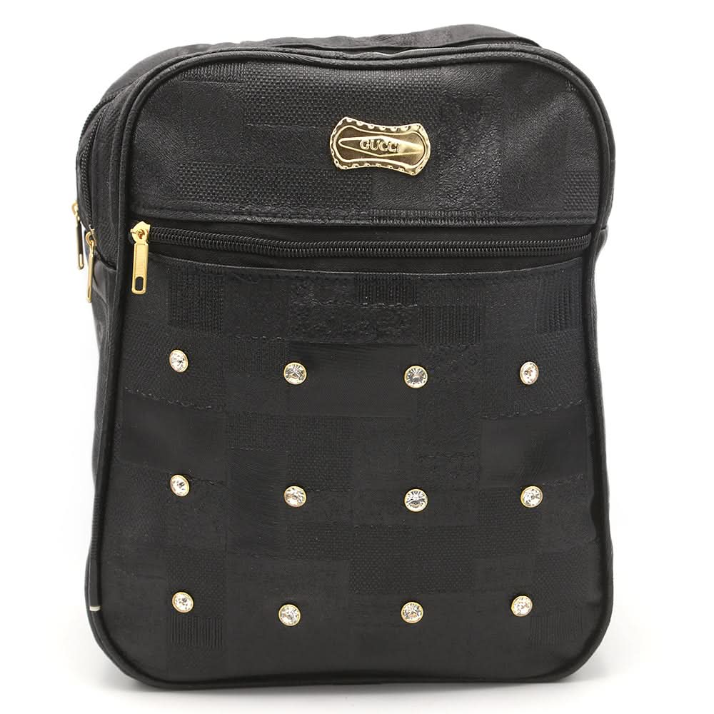 Girls Backpack 6558 - Black, Kids, School And Laptop Bags, Chase Value, Chase Value