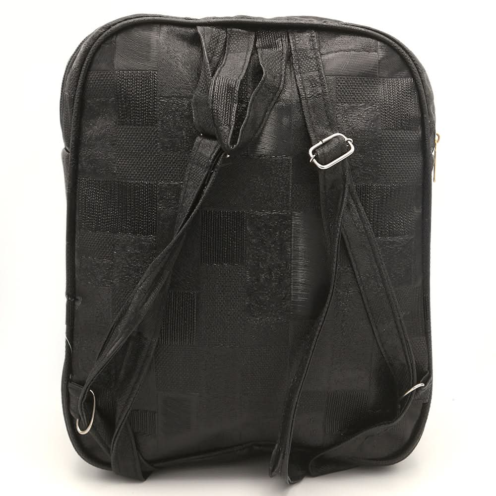 Girls Backpack 6558 - Black, Kids, School And Laptop Bags, Chase Value, Chase Value