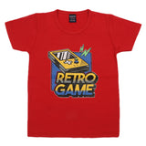 Boys Half Sleeves T-Shirt - Red, Boys T-Shirts, Chase Value, Chase Value