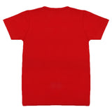 Boys Half Sleeves T-Shirt - Red, Boys T-Shirts, Chase Value, Chase Value