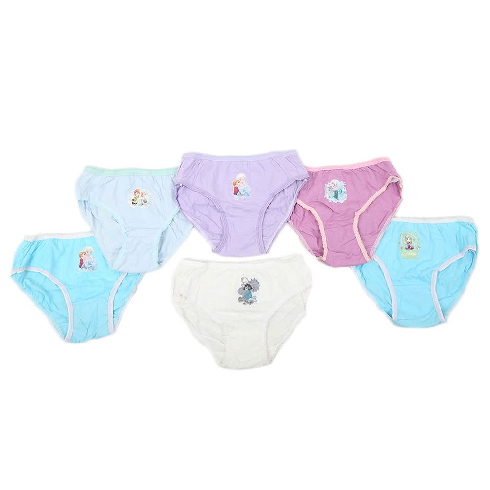 Girls Panty Pack Of 6 - Multi, Kids, Panties And Briefs, Chase Value, Chase Value
