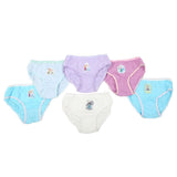 Girls Panty Pack Of 6 - Multi, Kids, Panties And Briefs, Chase Value, Chase Value