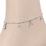 Women's Anklet - Silver, Women, Foot Jewellery, Chase Value, Chase Value